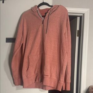 O'Neill Men's Zip-Up Coral Sweater